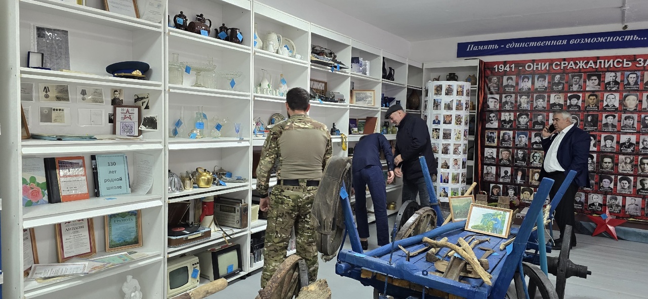 Встреча с участниками специальной военной операции в школьном музее.