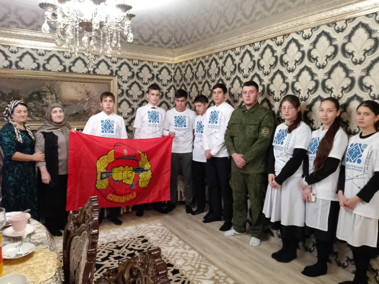 Встреча участником СВО Алиевым Абдулбасиром.